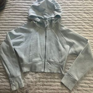 Lululemon Scuba Full-Zip Cropped Hoodie